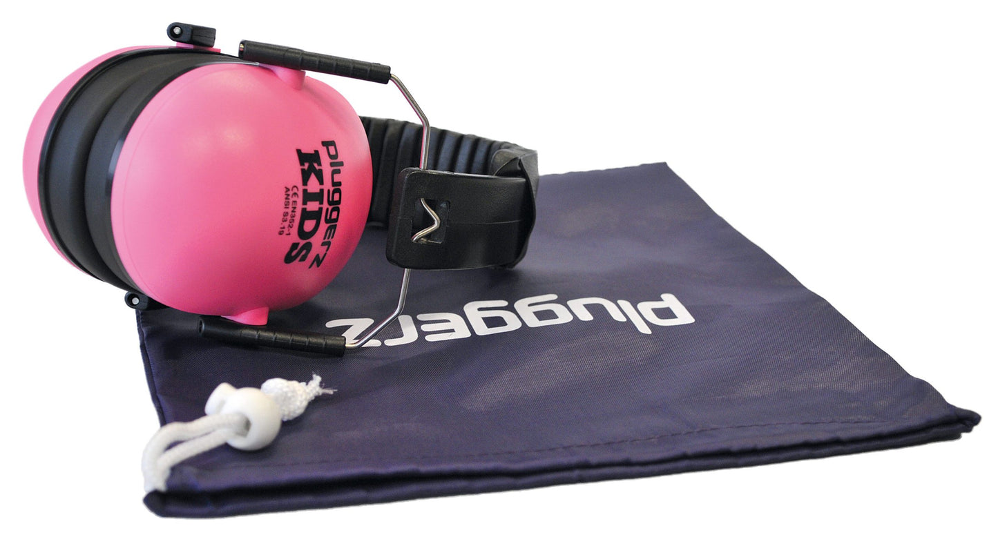Pluggerz Oorkap voor kinderen (roze)