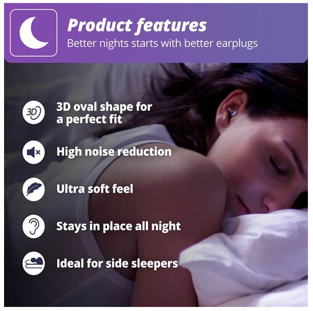 SleepDeep slaap oordoppen Alpine