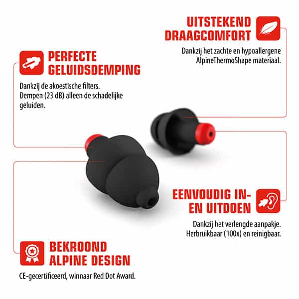 WorkSafe oordoppen klussen Alpine